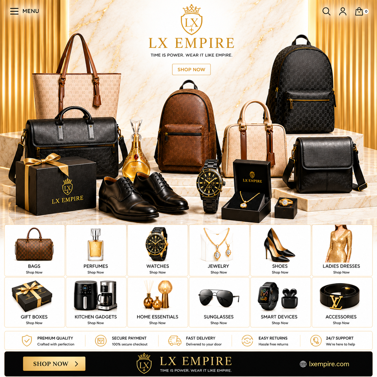 Home page
