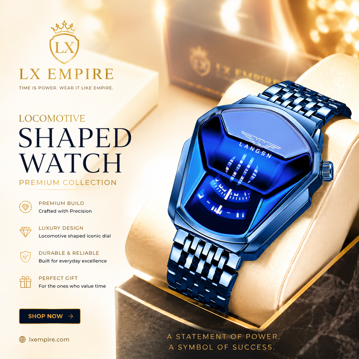 ⌚🔥 Stylish Personalized Men’s Wrist Watch