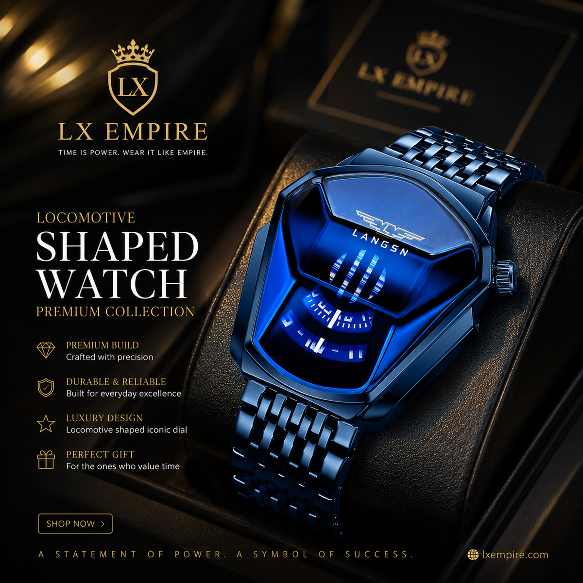 ⌚🔥 Stylish Personalized Men’s Wrist Watch