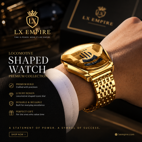 ⌚🔥 Stylish Personalized Men’s Wrist Watch