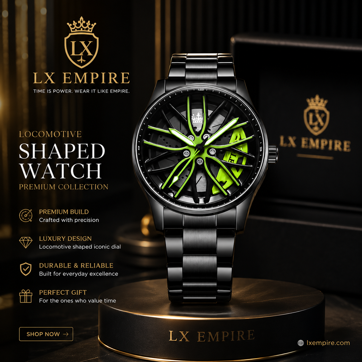 🏆⌚ Best-Selling Men's Rotating Wheel Watch🏆🔥