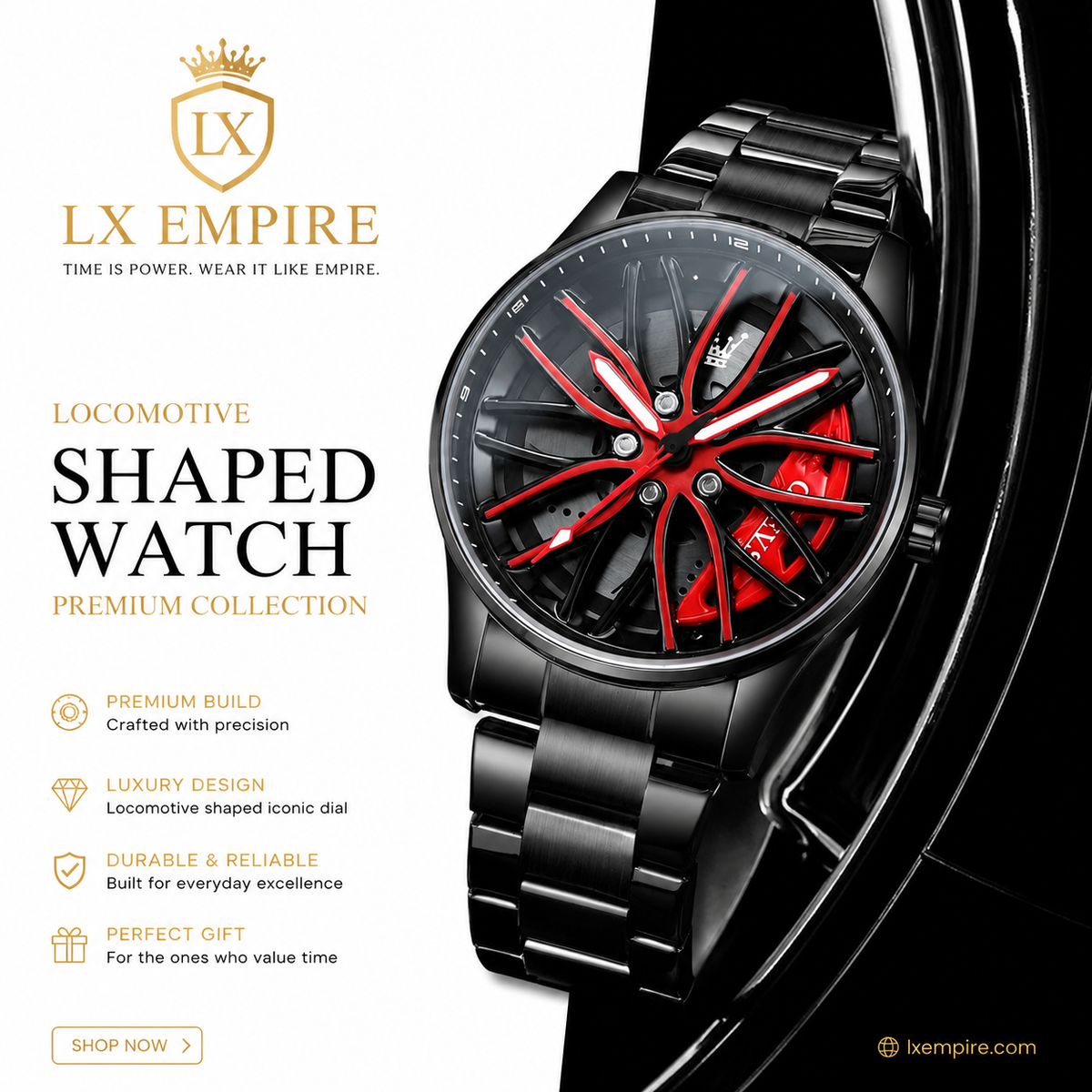 🏆⌚ Best-Selling Men's Rotating Wheel Watch🏆🔥