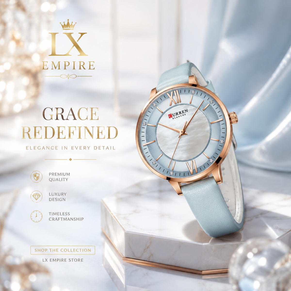 ⌚ Fashion Women's Belt Watch